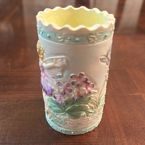 4" Vase Butterfly Angel Fairy Decor Decoration - Picture 5 of 7